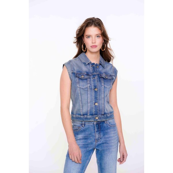 Geisha Jeansjacket Sleeveless  Geisha Jeansjacket Sleeveless