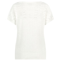 Red Button Jerry Top Off White
