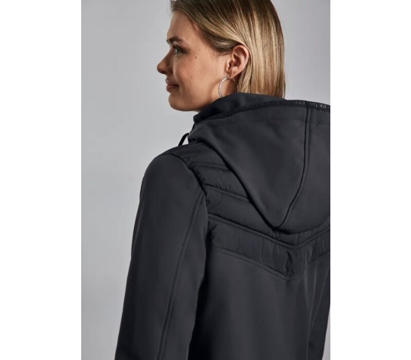 Street One Short Softshell Jacket Gravity Blue