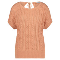 Red Button Jerry Lurex Ajour Coppertan