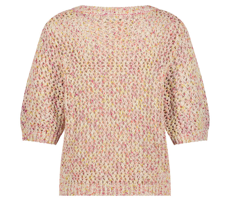 Red Button Jolene Melange Multi Raspberry