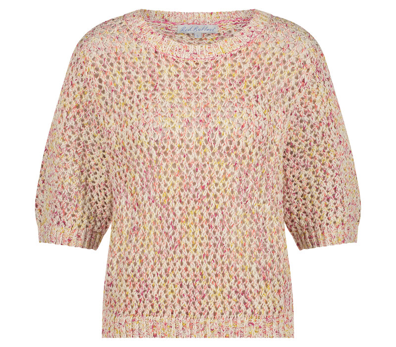 Red Button Jolene Melange Multi Raspberry