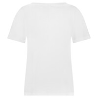 Red Button Tee Temmy Logo Mint