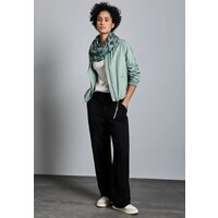 Street One Printed Burnout Loop Hunter Green