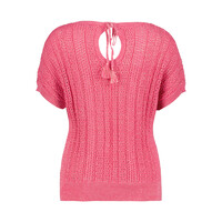 Red Button Jerry Lurex Ajour Raspberry