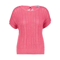 Red Button Jerry Lurex Ajour Raspberry
