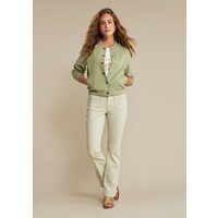 Red Button Bomber Jacket Scuba Summersage