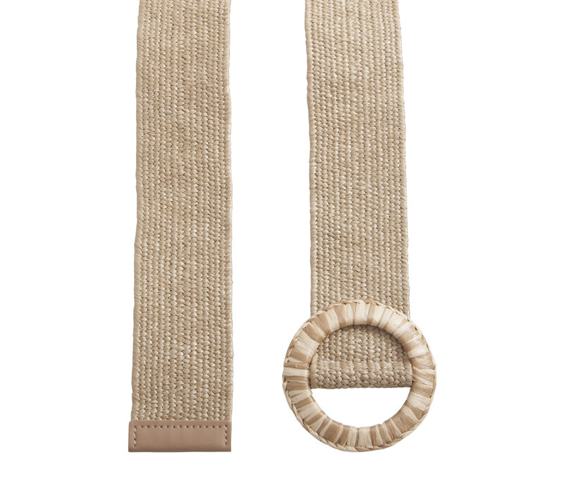 Smashed Lemon Belt Dark Sand Off White