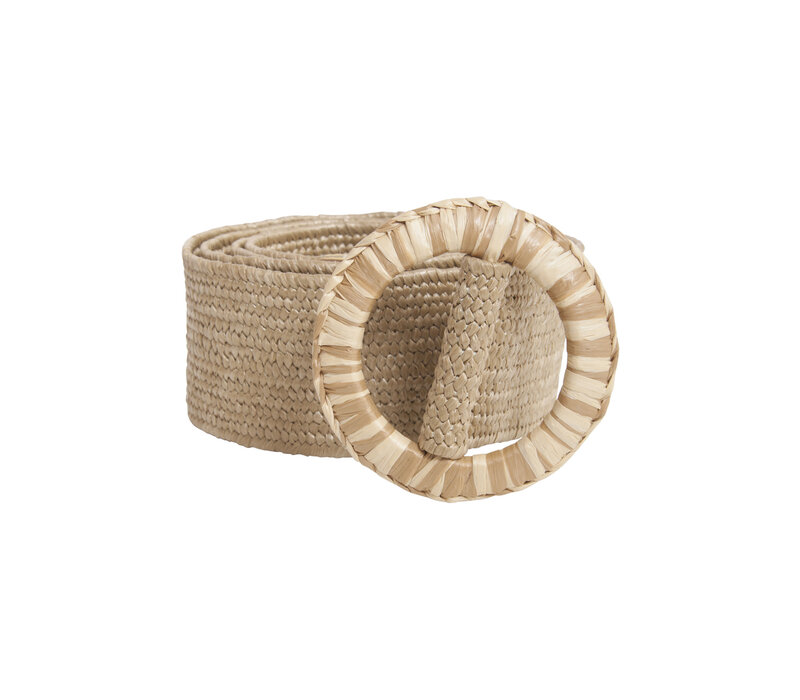 Smashed Lemon Belt Dark Sand Off White