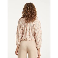 Smashed Lemon Blouse Sand Multicolour