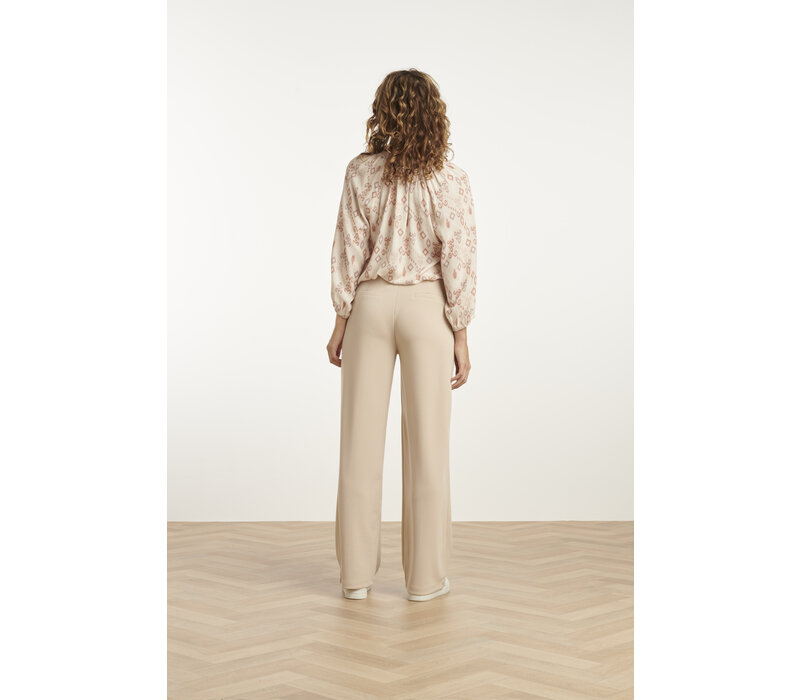 Smashed Lemon Blouse Sand Multicolour