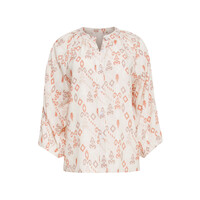 Smashed Lemon Blouse Sand Multicolour