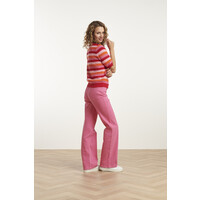 Smashed Lemon Knit Top Red Multicolour