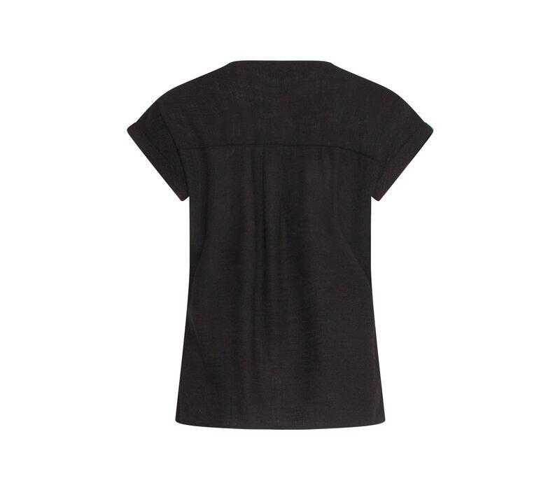 Smashed Lemon Top Black