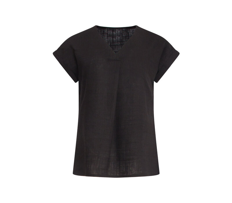 Smashed Lemon Top Black