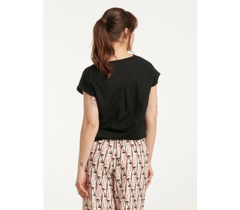 Smashed Lemon Top Black