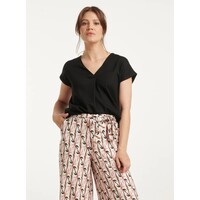 Smashed Lemon Top Black