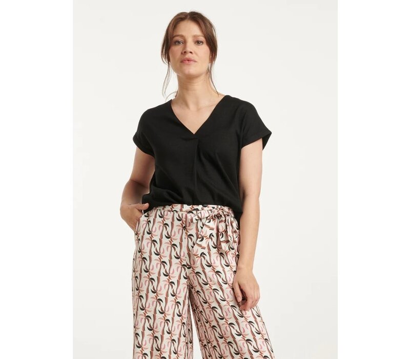 Smashed Lemon Top Black
