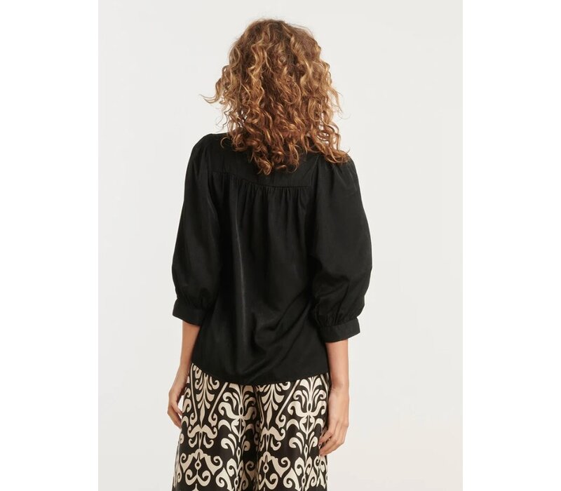 Smashed Lemon Top Black