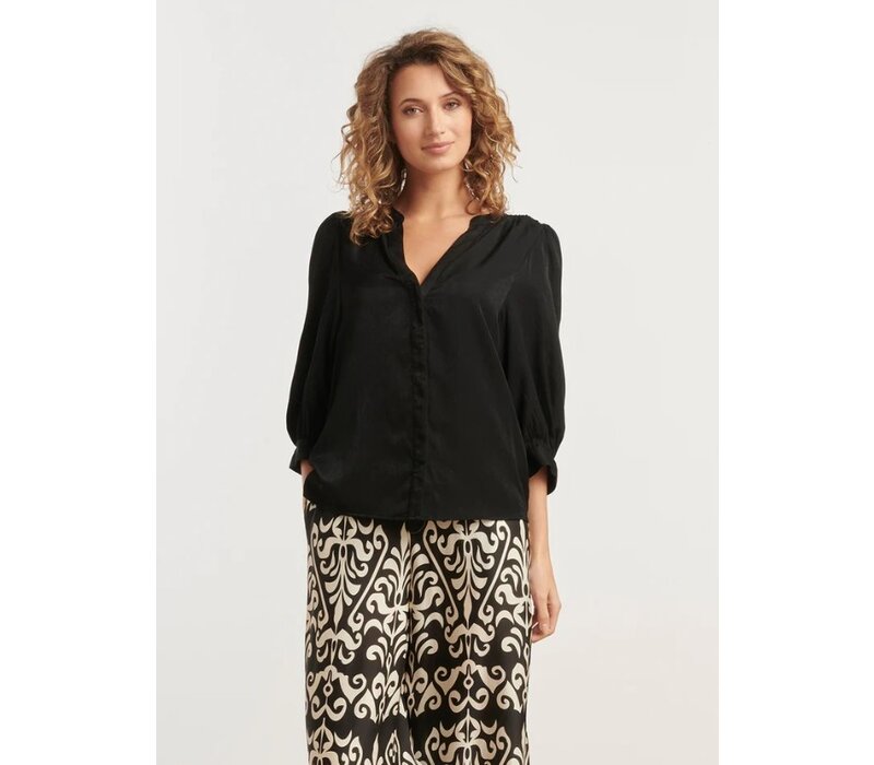 Smashed Lemon Top Black