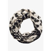 Street One Color Print Loop Sjaal Black