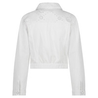 Red Button Shelly Jacket Broderie White