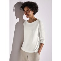 Street One Knit Look Shirt Off White
