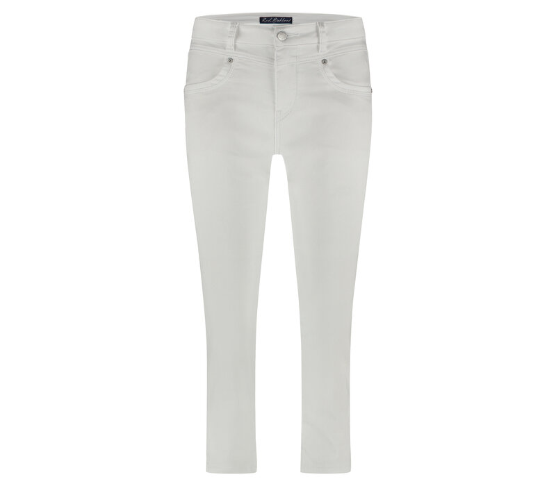 Red Button Suze 7/8 Jog Colour White