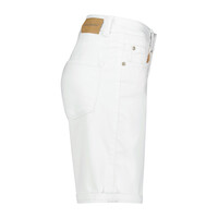 Red Button Relax Short Jog Colour White