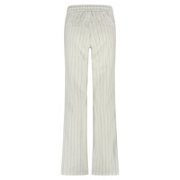 Red Button Colette Cotton Linnen Strip 83 cm Dark Sand