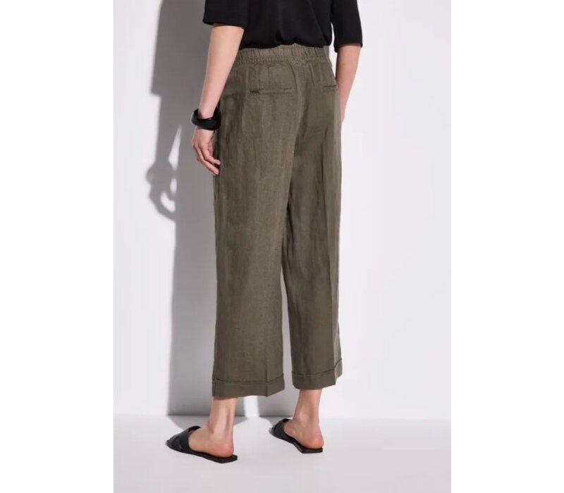 Street One Emee Linen Mid Waist Acron Brown
