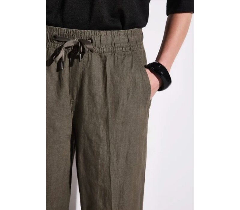 Street One Emee Linen Mid Waist Acron Brown