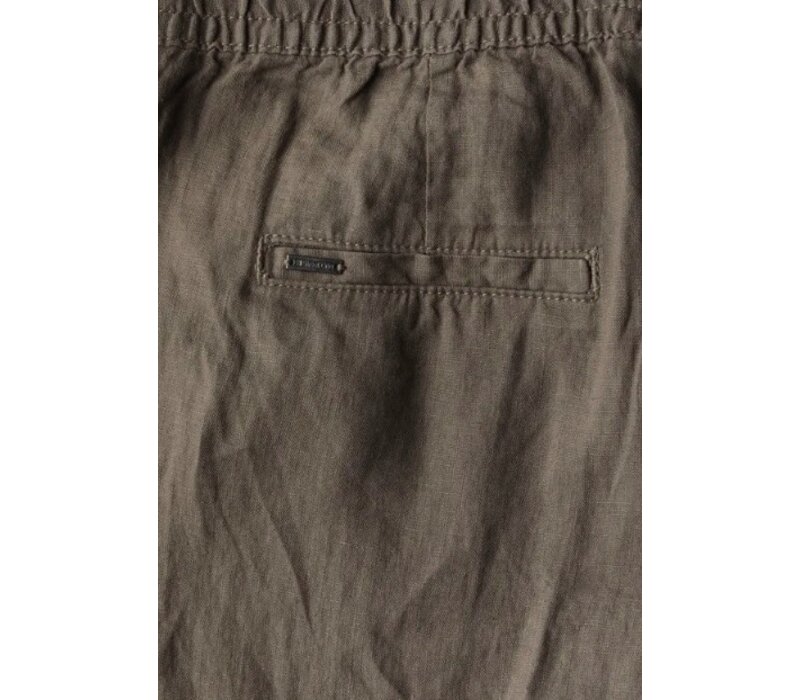 Street One Emee Linen Mid Waist Acron Brown