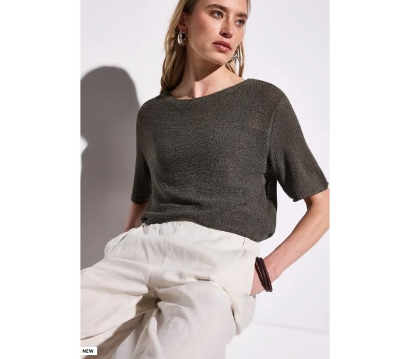 Street One Boothals Sweater Acron Brown