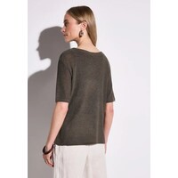 Street One Boothals Sweater Acron Brown