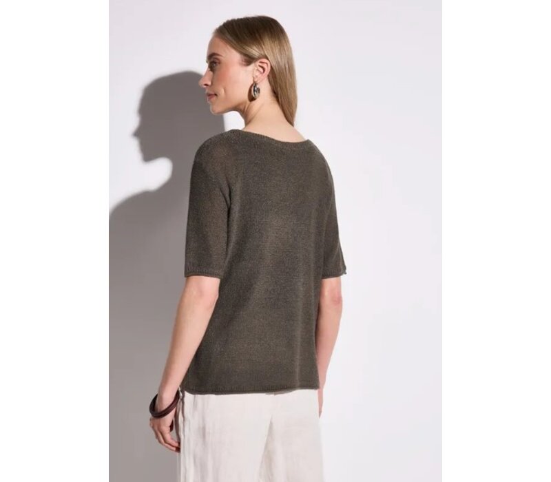 Street One Boothals Sweater Acron Brown