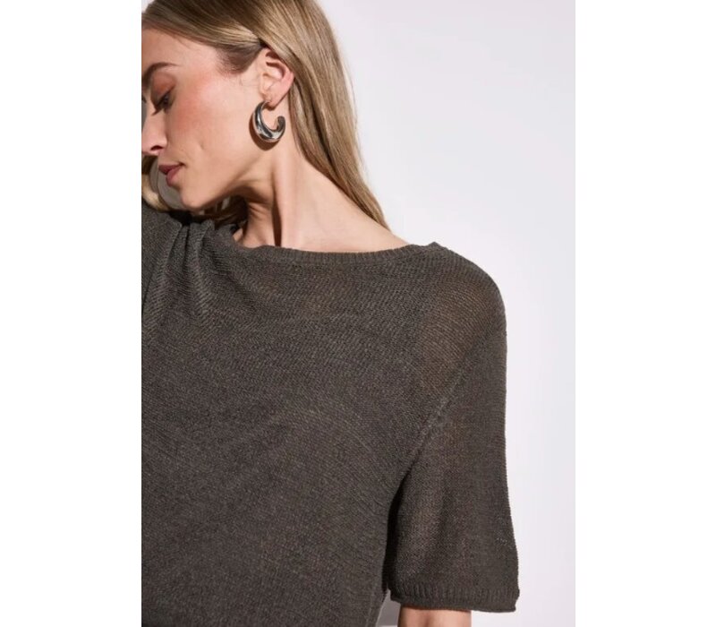 Street One Boothals Sweater Acron Brown