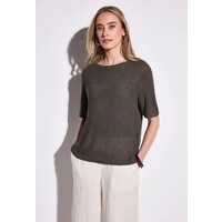 Street One Boothals Sweater Acron Brown