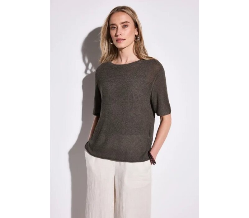 Street One Boothals Sweater Acron Brown