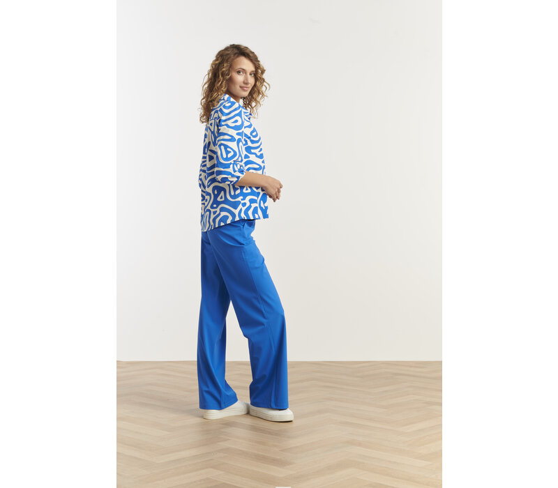 Smashed Lemon Pants Cobalt Blue