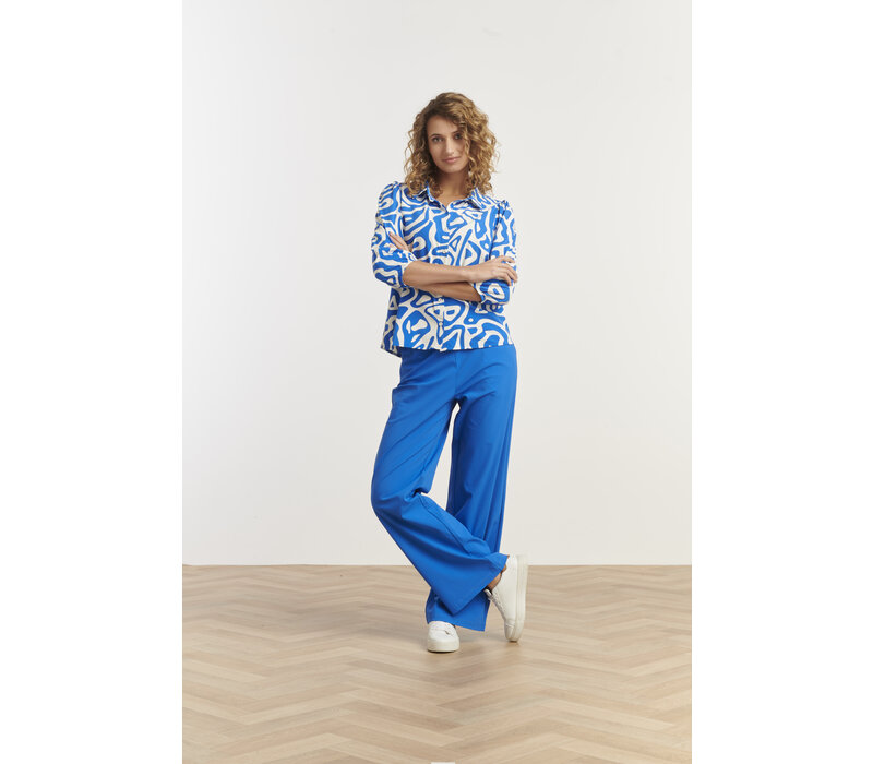 Smashed Lemon Pants Cobalt Blue