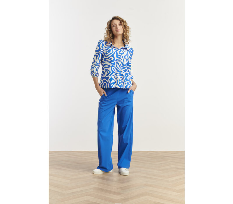Smashed Lemon Pants Cobalt Blue
