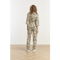 Smashed Lemon Jumpsuit Sand Black