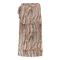 Geisha Skirt Long Strap Camel