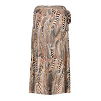Geisha Skirt Long Strap Camel