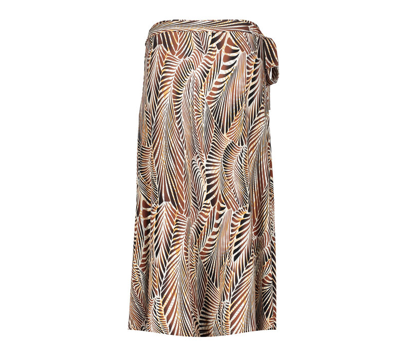 Geisha Skirt Long Strap Camel