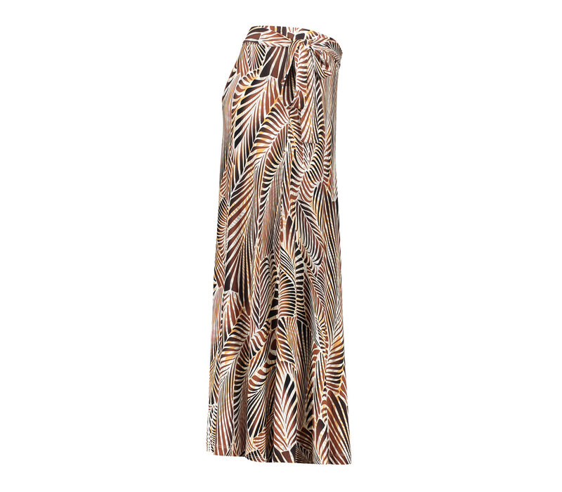 Geisha Skirt Long Strap Camel