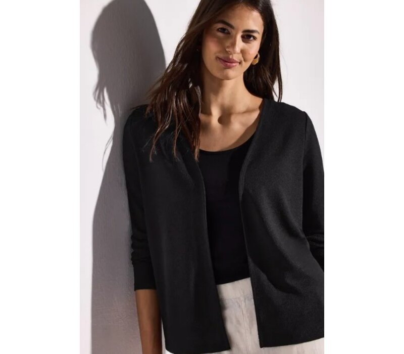 Street One Nette Summer Knit Vest Black