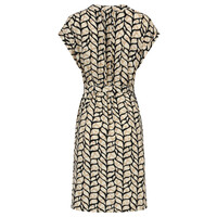 Smashed Lemon Dress Sand Black