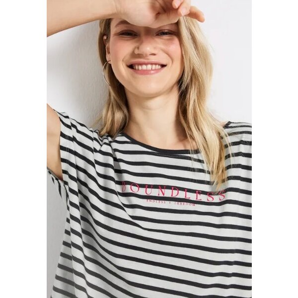 Street One Striped Shirt Wording 